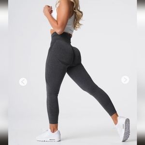 NVGTN Black Speckled Contour Seamless Leggings